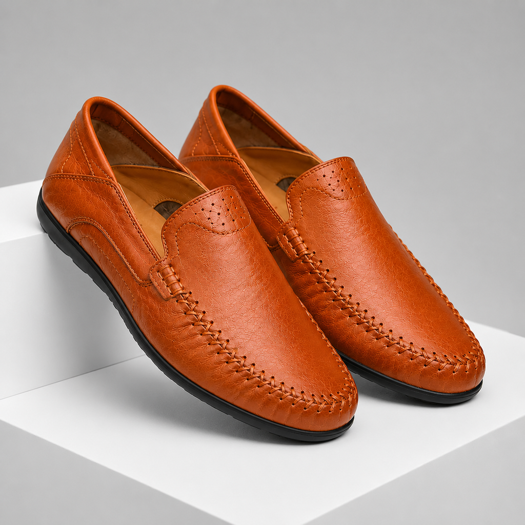 Jackson Men’s Leather Slip-On Loafers