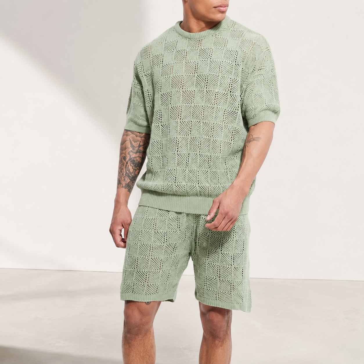 Hudson Streetwear Two-Piece T-Shirt for Men