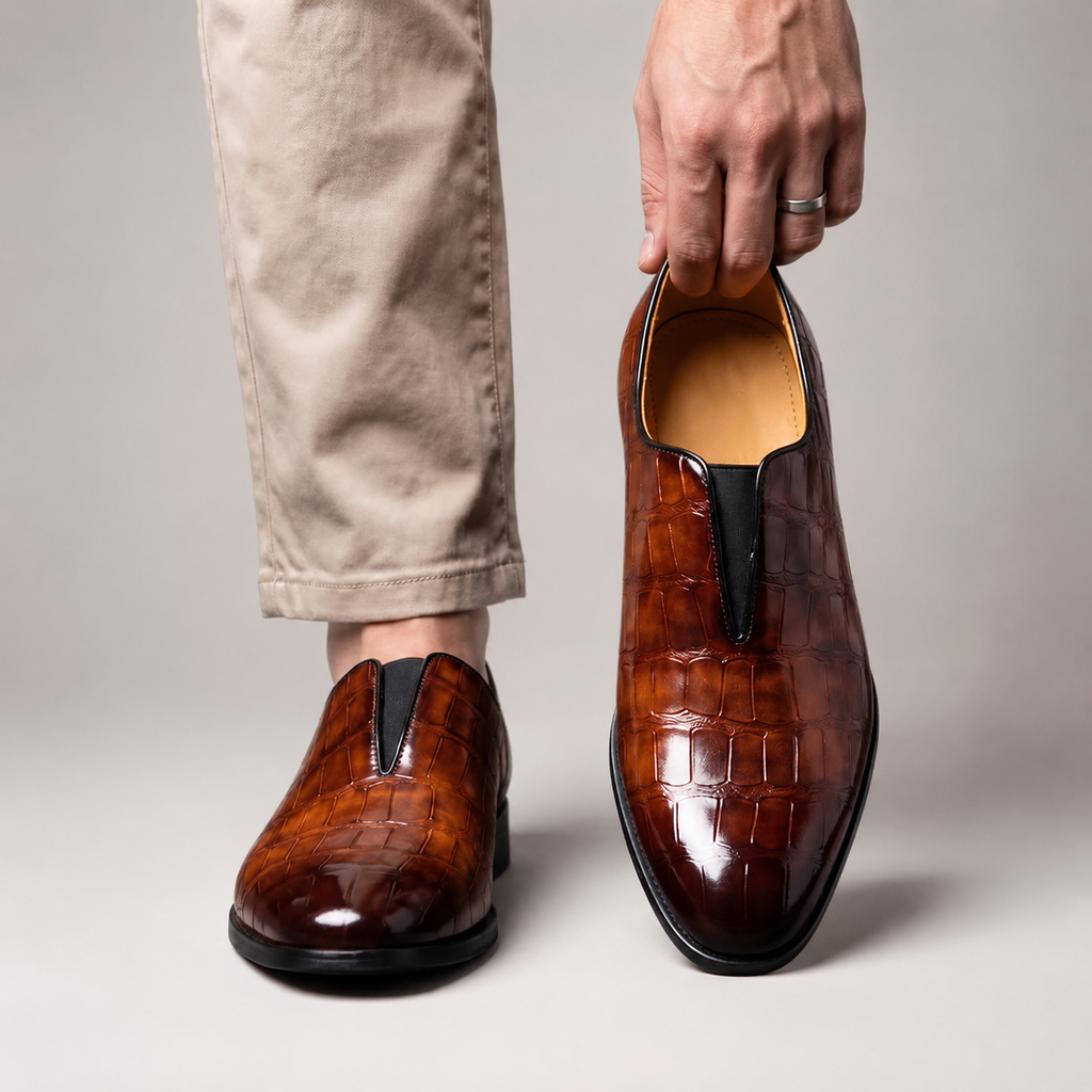 Eliot Men’s Genuine Leather Loafers