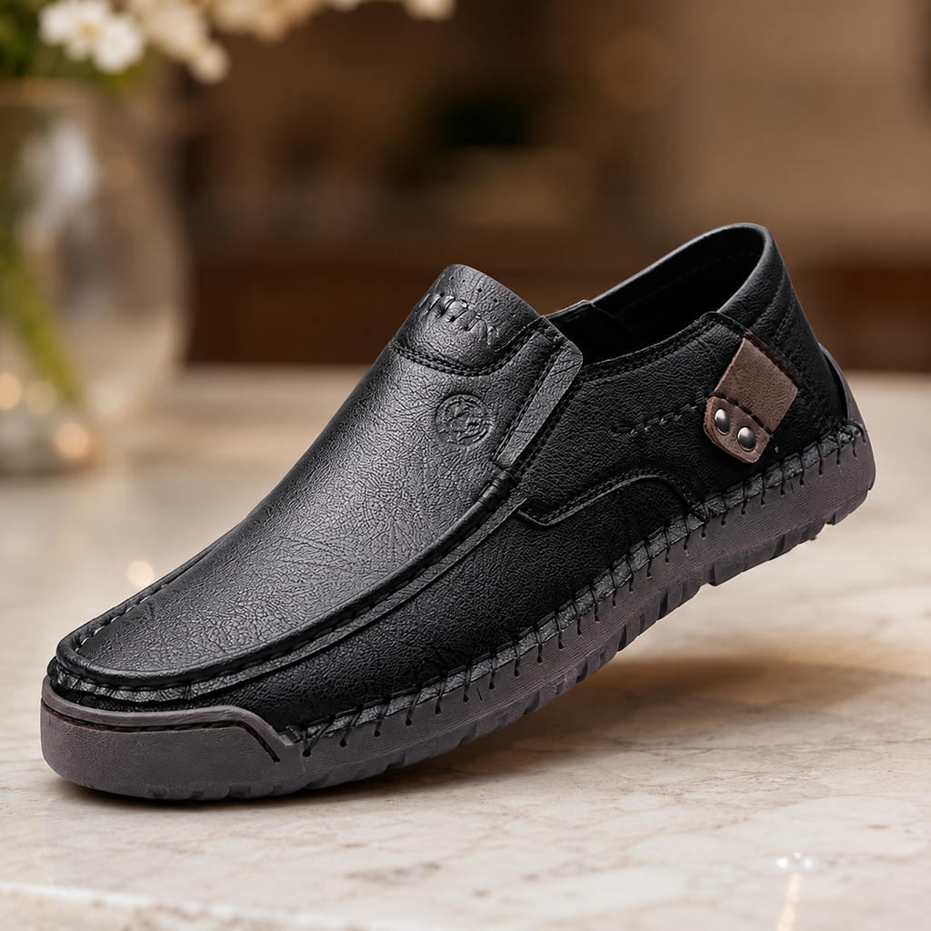 James Leather Loafers