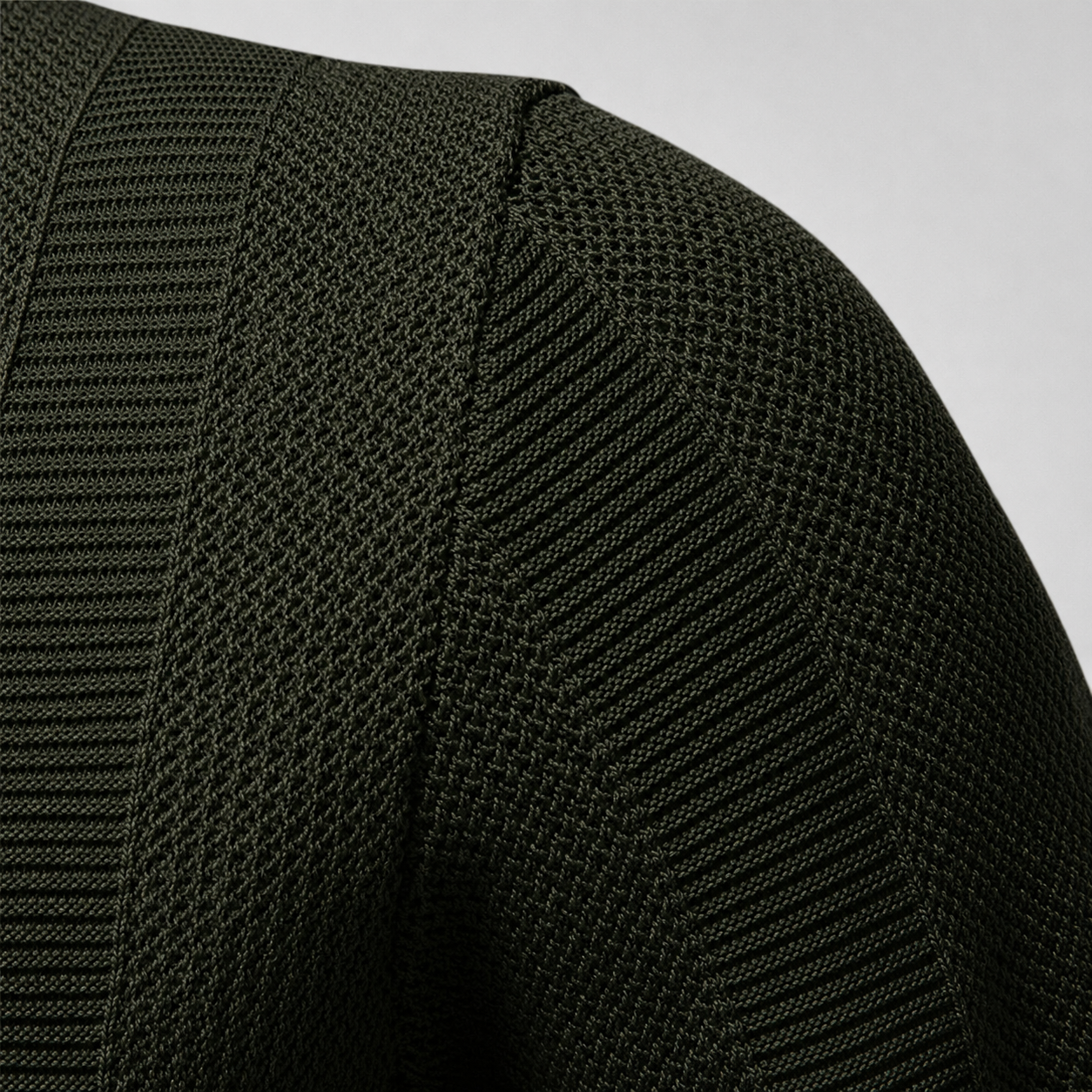 Anthony Men’s Textured Knit Polo Shirt