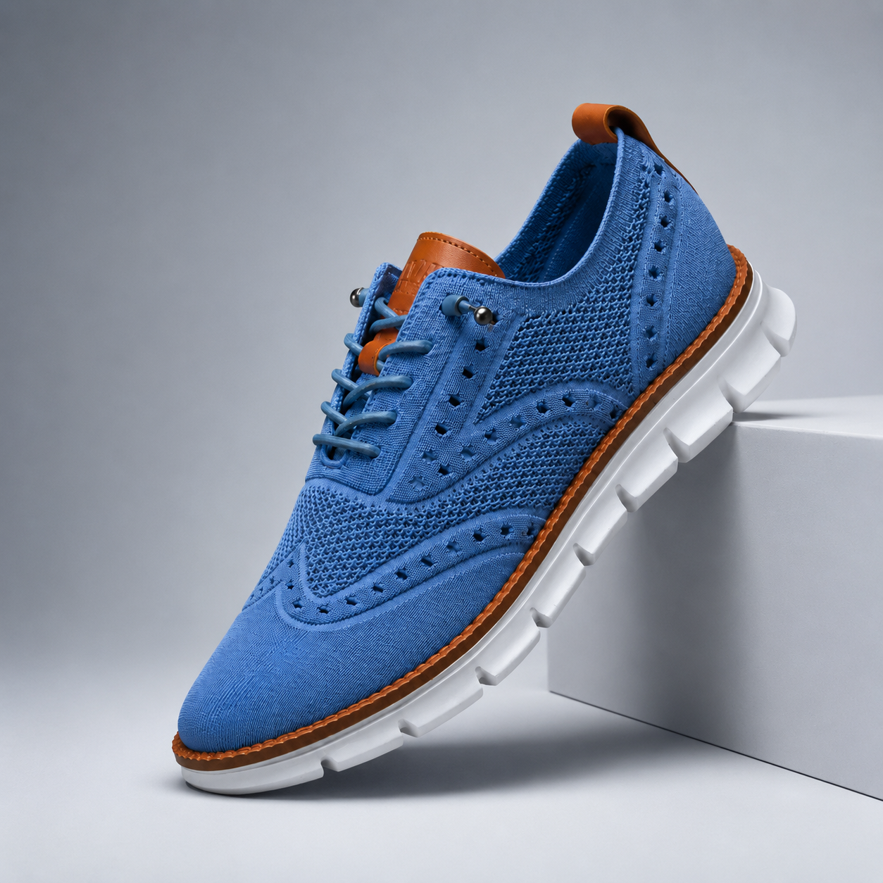 Parker Men’s Knit Wingtip Sneakers