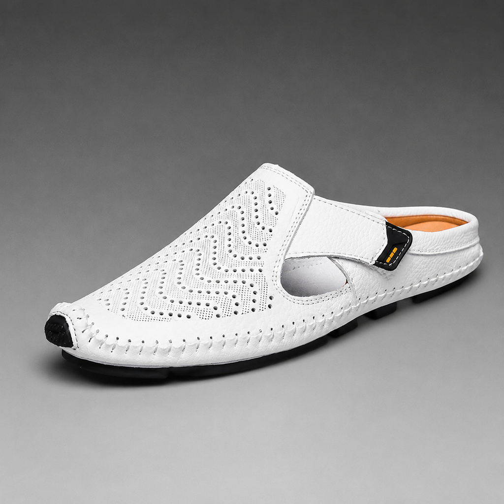 Oliver Men’s Leather Closed-Toe Sandals