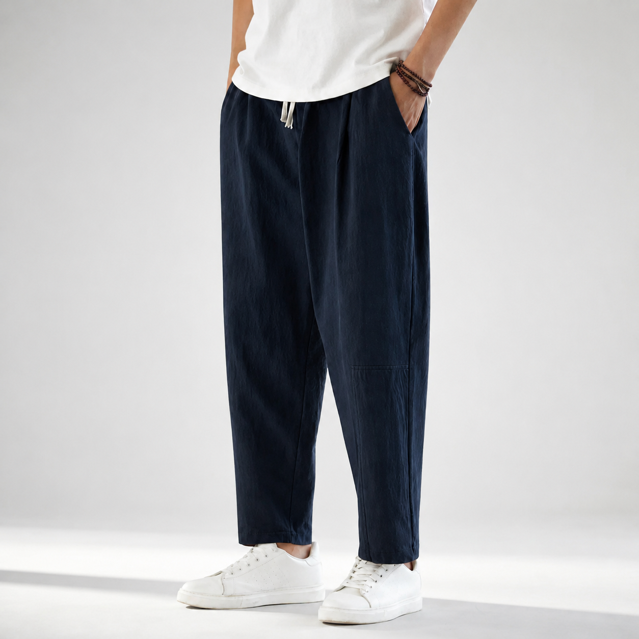 Boston Cropped Cotton Pants