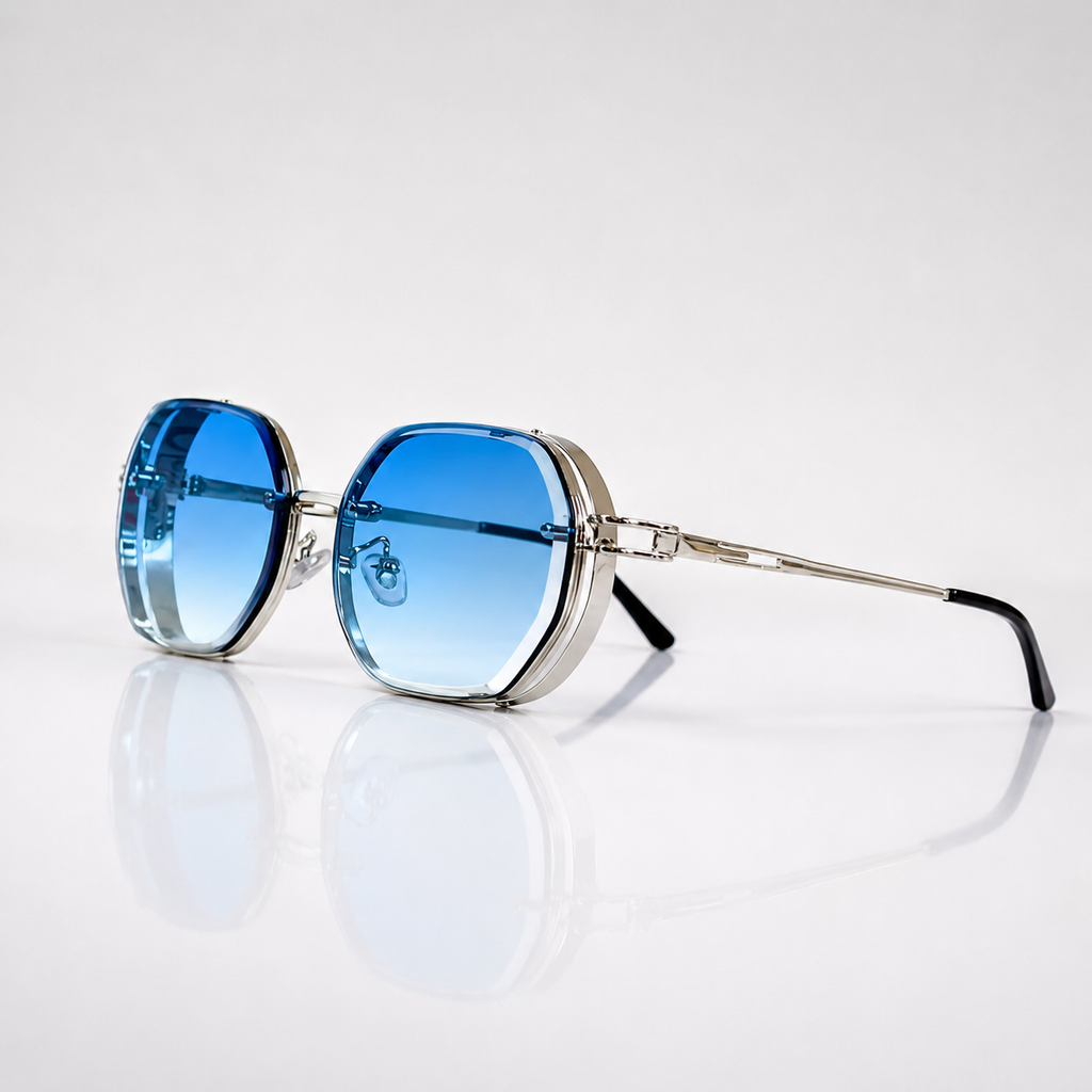 Daniel Men’s Aviator Sunglasses with Gradient Lenses