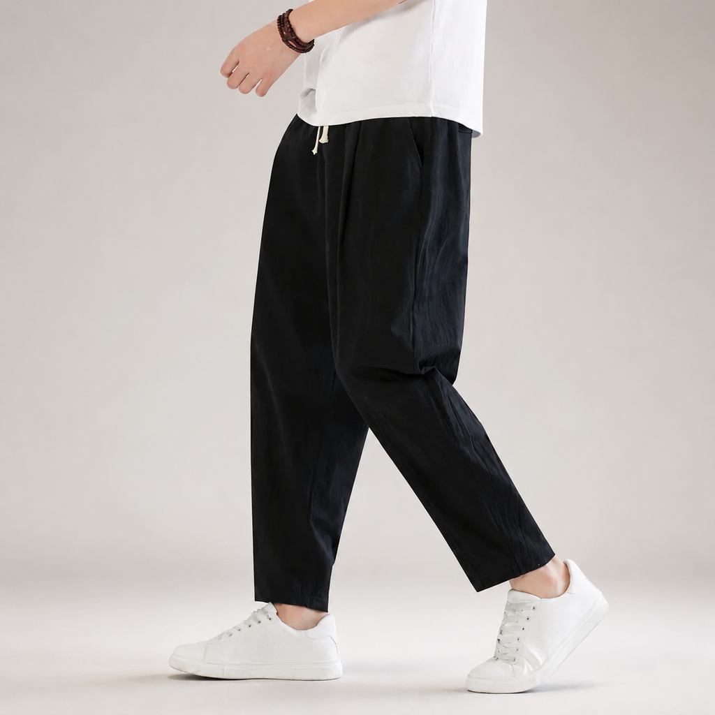 Boston Cropped Cotton Pants