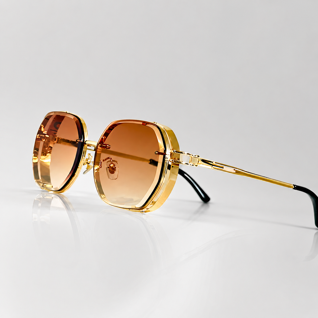 Daniel Men’s Aviator Sunglasses with Gradient Lenses