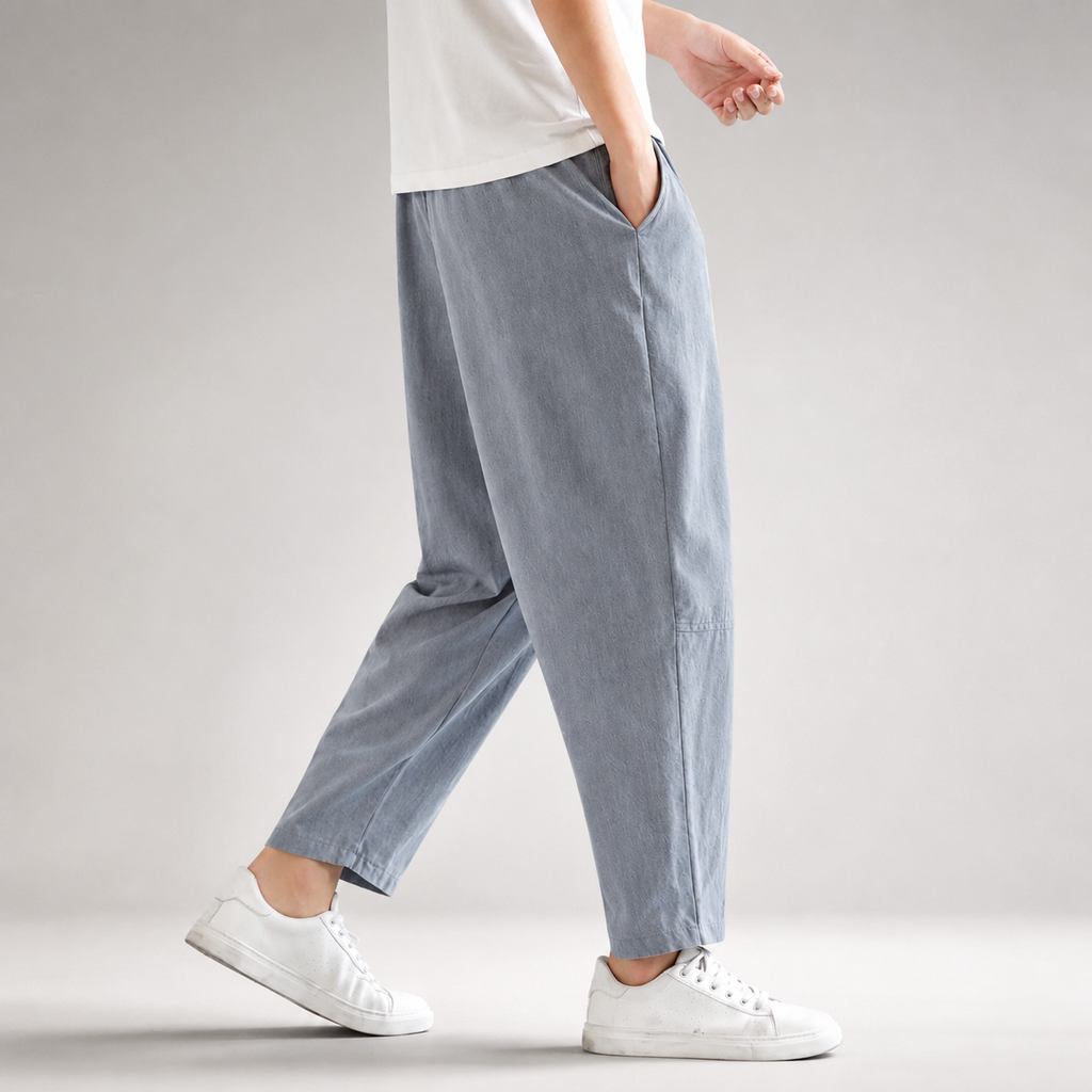 Boston Cropped Cotton Pants